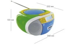 Schwaiger FM/CD/Kassette Boombox Tragbarer CD-Player, Schwarz 9 Schwaiger FM/CD/Kassette Boombox Tragbarer CD-Player, Schwarz -Dometic Verkäufe 503318 3326744 1