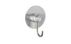 Wenko Static-Loc Nickelhaken Wandhaken Transparent 4er Set