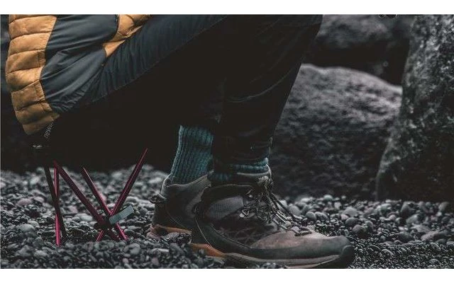 Robens Geographic Klapphocker Silber Grau 5 Robens Geographic Klapphocker Silber Grau – Bild 5