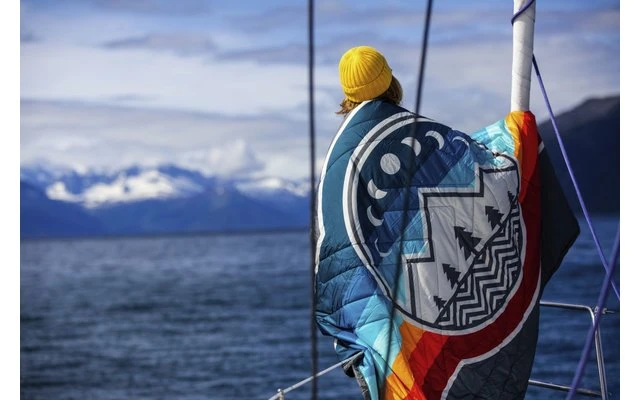 Voited Recycled Ripstop Outdoor Camping Decke Ocean Navy 4 Voited Recycled Ripstop Outdoor Camping Decke Ocean Navy – Bild 4