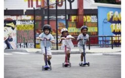 Micro Maxi Deluxe LED Kinder Kickboard Blau -Dometic Verkäufe 536095 3535802