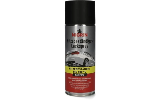 Nigrin Hitzebeständiges Lack-Spray - Schwarz 400 Ml 1 Nigrin Hitzebeständiges Lack-Spray - Schwarz 400 Ml