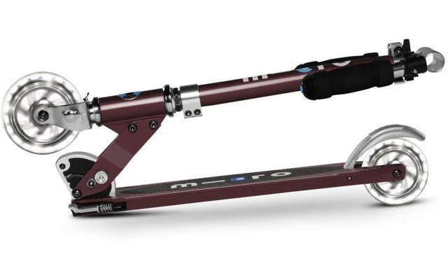 Micro Sprite LED Klappbarer Aluminium Scooter Mit LED-Rollen Wald Grün 6 Micro Sprite LED Klappbarer Aluminium Scooter Mit LED-Rollen Wald Grün – Bild 6