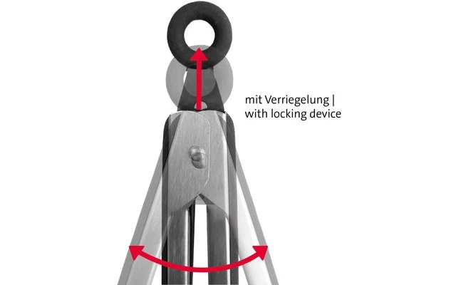 Westmark Grillzange Classic Wood Midi 31 Cm 2 Westmark Grillzange Classic Wood Midi 31 Cm – Bild 2