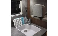 Pufz Schwedisches Geschirrtuch Wohnwagen Retro Grau -Dometic Verkäufe 553627 3623248