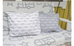 Pufz Decke Wohnwagen Weiß/grau -Dometic Verkäufe 554044 3686612