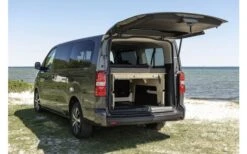 Escape Vans Eco Box XL Bett / Klapptisch Box Ford Tourneo Custom / Transit Custom -Dometic Verkäufe 554071 3656263