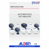 Alden PLA621-G30-240-AIO Satelliten TV Set Bestehend Aus Planar Flachantenne Inklusive A.I.O. Evo HD 24 Zoll TV
