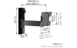 TV Wandhalterung WALL 2025 -Dometic Verkäufe 57043 123351