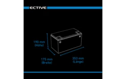 Ective LC 100 BT LT 12V LiFePO4 Lithium Versorgungsbatterie -Dometic Verkäufe 588615 4276603