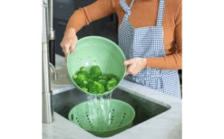 Koziol Sieb Palsby Abtropfsieb Nature Leaf Green -Dometic Verkäufe 590459 4297379 2