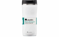 Aladdin Barista Mocca Isolierter Edelstahlbecher 0,35 Liter Schneeweiß