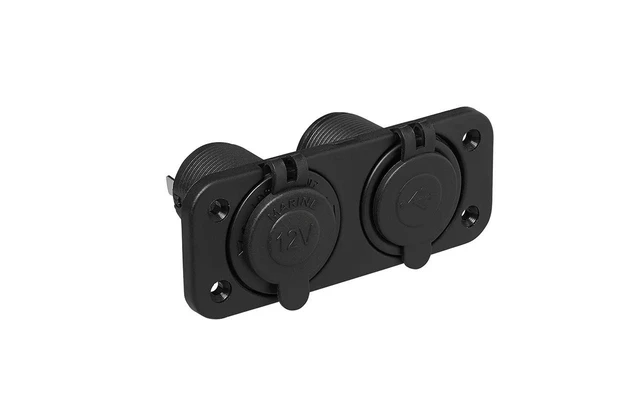 ProPlus Einbau Kit - Doppelsteckdose Und USB 2 ProPlus Einbau Kit - Doppelsteckdose Und USB – Bild 2