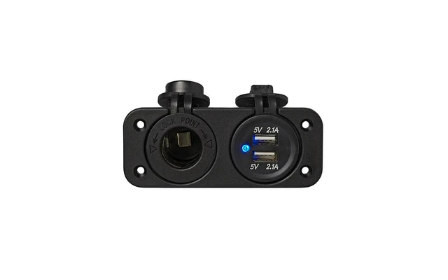 ProPlus Einbau Kit - Doppelsteckdose Und USB 4 ProPlus Einbau Kit - Doppelsteckdose Und USB – Bild 4