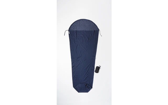 Cocoon Innenschlafsack Mumie Baumwolle Ultramarine Blue 4 Cocoon Innenschlafsack Mumie Baumwolle Ultramarine Blue – Bild 4