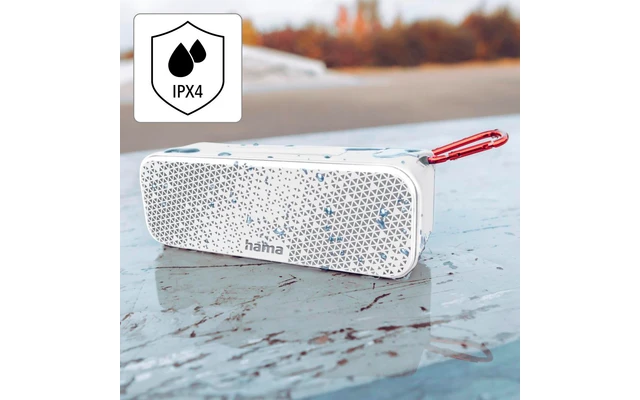 Hama PowerBrick 2.0 Bluetooth Lautsprecher 8 W Weiß 4 Hama PowerBrick 2.0 Bluetooth Lautsprecher 8 W Weiß – Bild 4