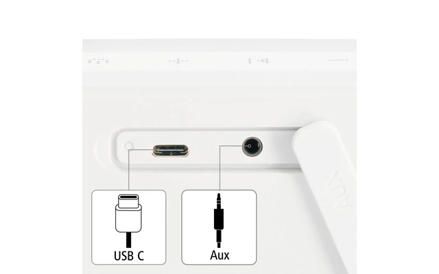 Hama PowerBrick 2.0 Bluetooth Lautsprecher 8 W Weiß 7 Hama PowerBrick 2.0 Bluetooth Lautsprecher 8 W Weiß – Bild 7