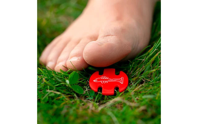 Swiss Piranha RT150 Zelthering Rot 15 Cm Einzeln 2 Swiss Piranha RT150 Zelthering Rot 15 Cm Einzeln – Bild 2