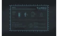 Tambu Meg Deckenschlafsack 220 X 80 Cm Gelb / Orange