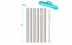 Chinchilla Glastrinkhalme Rund 23 X 9 Cm 12 Chinchilla Glastrinkhalme Rund 23 X 9 Cm -Dometic Verkäufe 633339 4436095