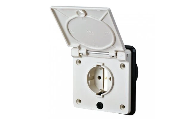 Haba Außensteckdose 230 V Weiß 2 Haba Außensteckdose 230 V Weiß – Bild 2