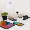 Hama Ladestation 5 Fach Mit 1x Quickcharge 3.0 / 3x USB-A / 1x USB-C Power Delievery 51 Watt