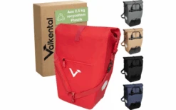 Valkental ValkOcean Gepäckträgertasche 28 Liter Rot