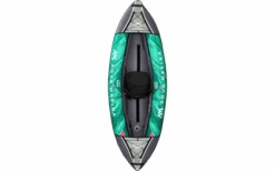 Aqua Marina Laxo Freizeit Kayak Set 7 Teilig Grün/grau Für 1 Person