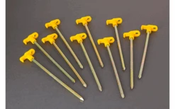 Fiamma Erdnägel Kit Für Fiamma F45 / F65 / ZIP / Privacy Room / Caravanstore 10 Stück Fiamma Artikelnummer 98655-349