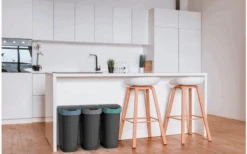 Rotho Twist Abfalleimer Mit Schwing- Und Klappdeckel 25 Liter Lime Grün -Dometic Verkäufe 688593 4830146 3