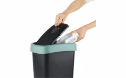 Rotho Twist Abfalleimer Mit Schwing- Und Klappdeckel 25 Liter Lime Grün -Dometic Verkäufe 689406 4830116 3