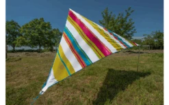 Bent Zip-Canvas Single Verbindbares Sonnensegel 250 X 250 X 250 Cm Limette Gestreift Karibik -Dometic Verkäufe 691805 4862594 1