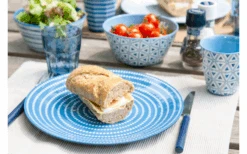 Bo-Camp Geschirrset Mix&Match 16-tlg Melamin Blau -Dometic Verkäufe 692612 4704962