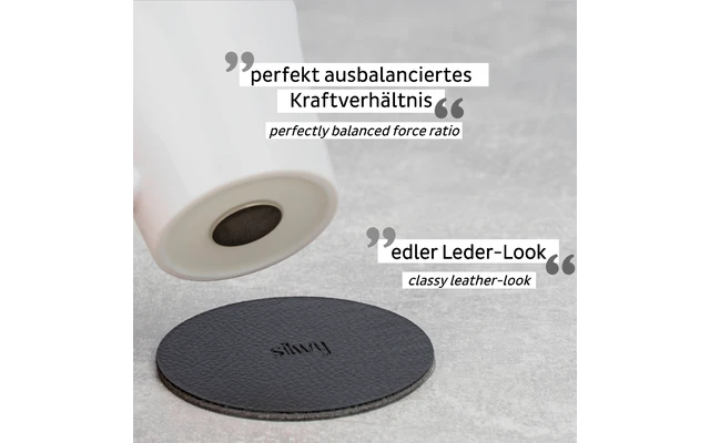 Silwy® Porzellan Magnet-Espressotassen 2er-Set (70 Ml) 6 Silwy® Porzellan Magnet-Espressotassen 2er-Set (70 Ml) – Bild 6