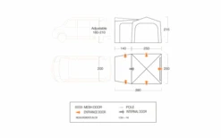 Vango Tailgate Hub Low -Dometic Verkäufe 703193 4852478