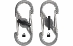 Nite Ize S-Biner MicroLock - Silber, 2 St.