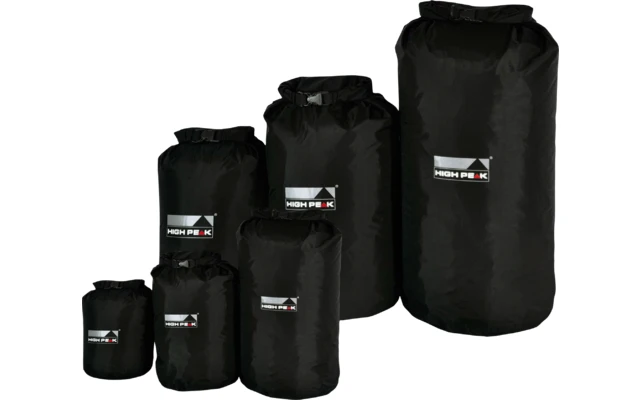 High Peak Dry Bag XXXS Wasserdichter Packsack Schwarz 1 Liter 1 High Peak Dry Bag XXXS Wasserdichter Packsack Schwarz 1 Liter