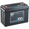 ECTIVE LC 100L BT LT LiFePO4 Lithium Versorgungsbatterie Mit Integrierten Heizplatten / Bluetoothmodul 12 V 100 Ah