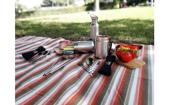 Basic Nature Outdoor Picknickdecke 200 X 150 Cm 3 Basic Nature Outdoor Picknickdecke 200 X 150 Cm – Bild 3