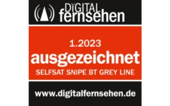 Selfsat Snipe BT Grey Line Vollautomatische Camping SAT Antenne Mit Bluetooth Single LNB -Dometic Verkäufe 760094 5094914