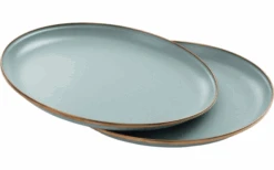 Barebones Teller 2 Stück 27,9 X 27,9 X 1,9 Cm Stone Grey -Dometic Verkäufe 772271 5135891 1