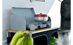 Berger 2-flammiger Gaskocher Silber, Grau 4,6 Kw Ohne Zündsicherung -Dometic Verkäufe 797762 5231432