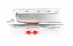 High Peak Air Bed Cross Beam Extra Long Luftbett Mit Integrierter Pumpe Hellgrau/blau Single