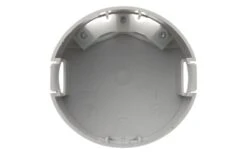 Einbaudose Mit Zugentlastung Dunkelgrau